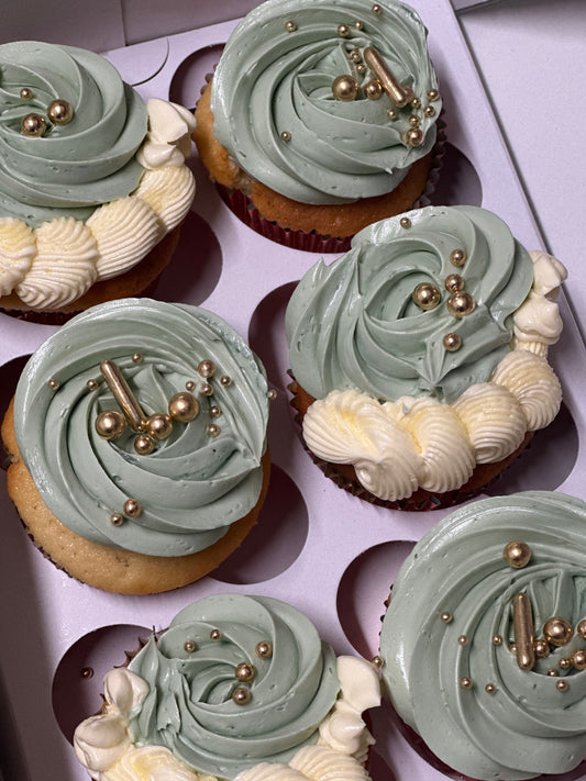 Fancy Cupcakes Box of 6