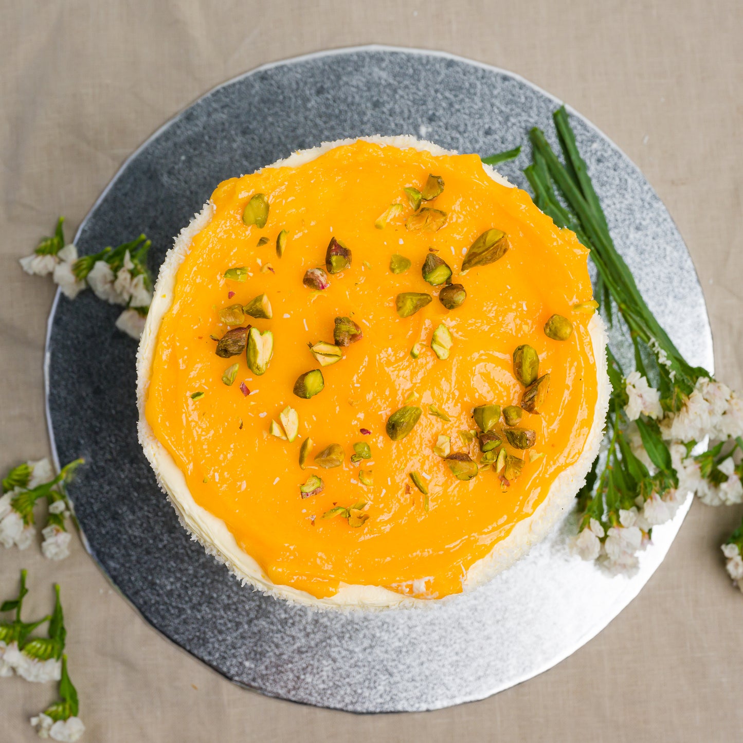 Lemon and Pistacchio Cake