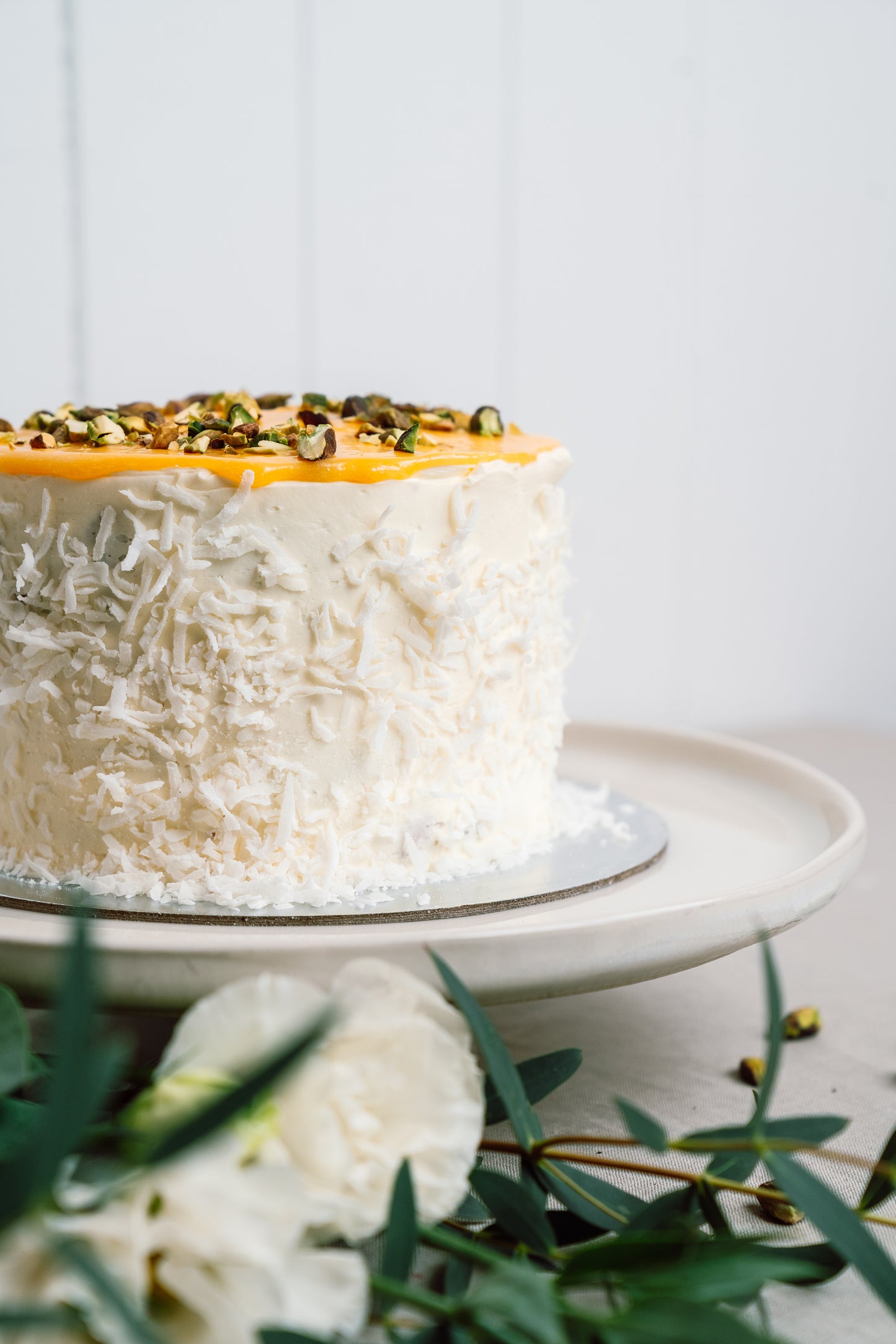 Lemon and Pistacchio Cake