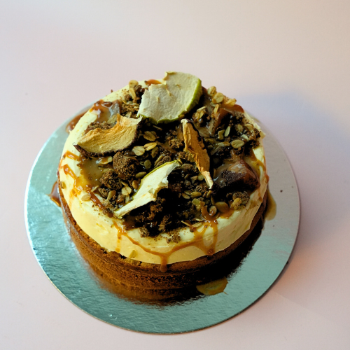 Spiced Apple Crumble Cake