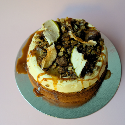 Spiced Apple Crumble Cake
