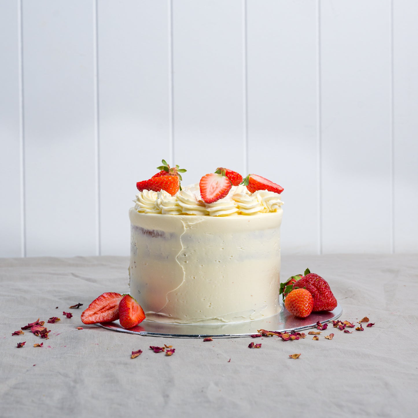 Strawberry Coconut Cake